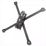 RuiQi XL9 V3 9 Zoll 3K Voll carbon rahmen Kit Schutz arm 4mm Rack 390mm Radstand rahmen für RC FPV Freestyle RC Drohne